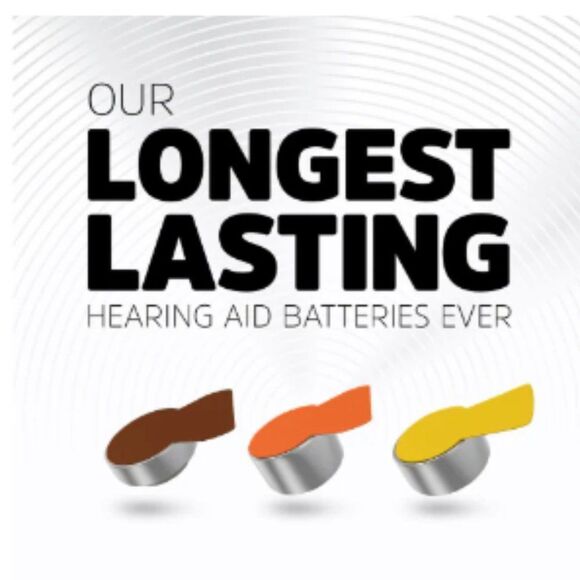 Energizer Size 10 Hearing Aid Batteries - 24 pack - Picture 5 of 8